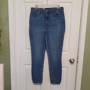 Calvin Klein Blue Ankle Jeans